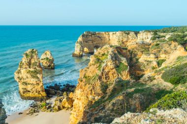 Portekiz Algarve güzel turkuaz maliyet