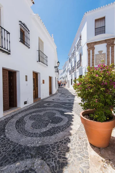 Calles históricas de Frigiliana, provincia de Málaga, España . — Foto de Stock