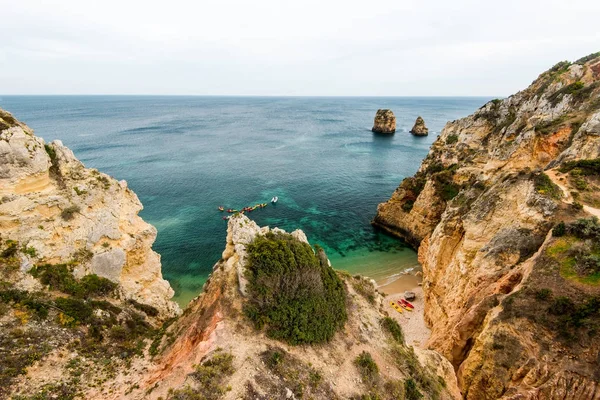 Algarve coast near Lagos, Portugal — Stock Photo, Image