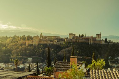  Alhambra palace Granada, İspanya