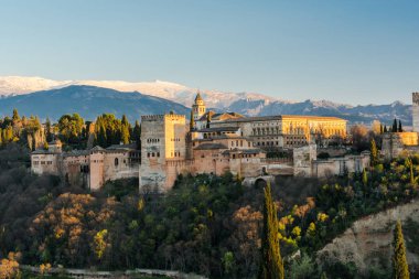 Alhambra palace Granada, İspanya