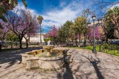 Fontain bahar, Cadiz parkta