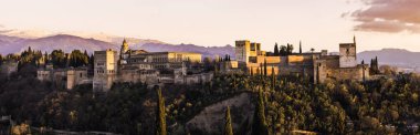  Alhambra palace Granada, İspanya