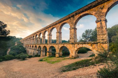 Roman Ponte del Diable in tarragona,Spain