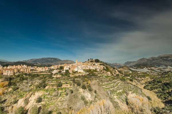 Ancient city of Polop in Costa Blanca,Alicante, Spain — Stock Photo, Image