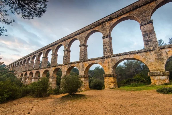 Roman Ponte del Diable in tarragona, Espanha — Fotografia de Stock