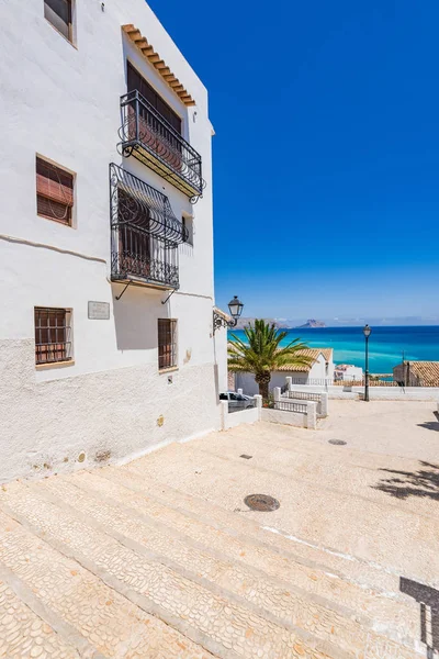 Villaggio bianco Altea in Spagna — Foto Stock