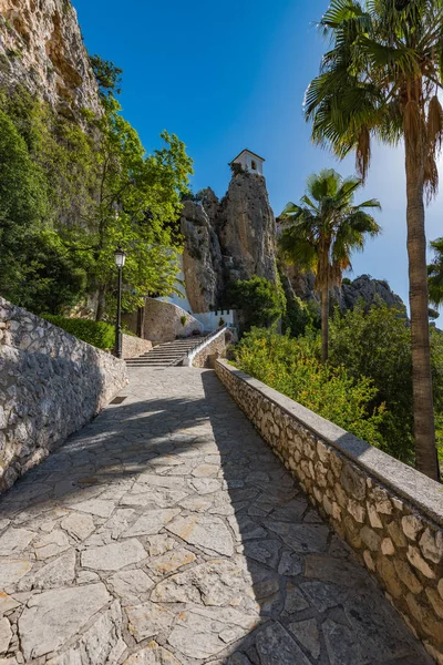 Guadalest kasteel in Alicante, Spanje — Stockfoto