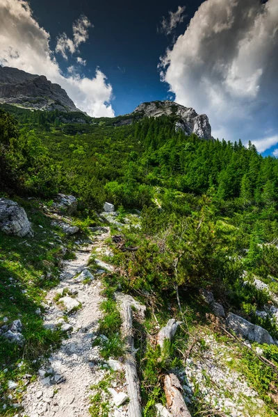 Vrsic Pass in Julian Alps, Slovenia — Stock Photo, Image