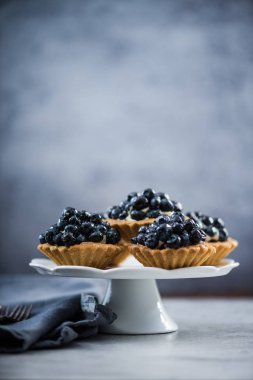 Böğürtlenli turta tabağı, kopya alanı üzerinde