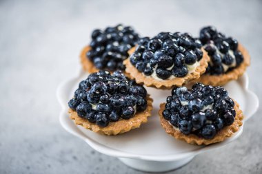 Böğürtlenli turta tabağı, kopya alanı üzerinde