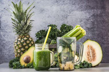 Mükemmel Yeşil yüzlü karıştırma 