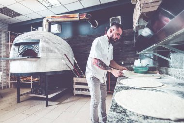 Yerel gasrtonomy mutfak çalışma Şef