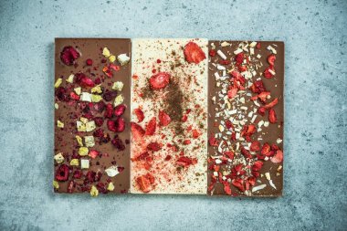 Esnaf el yapımı çikolata bar