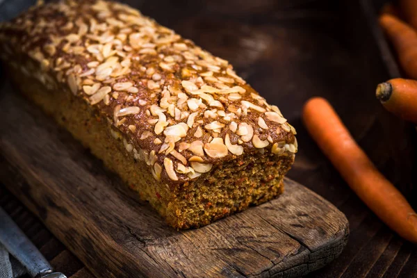 Easter Healthy Homemade Carrot Cake — Stock Photo, Image