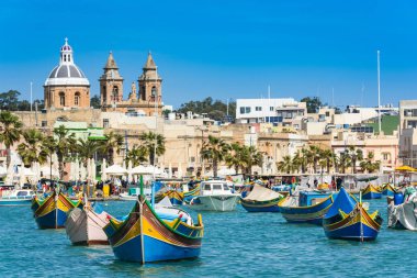 Canlı fiherman tekneler Malta