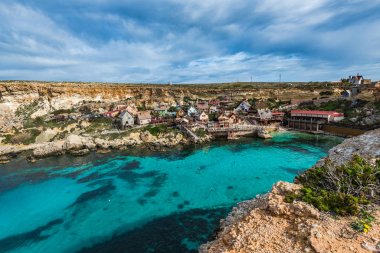 Ünlü Popeye koyu çapa Bay, Malta