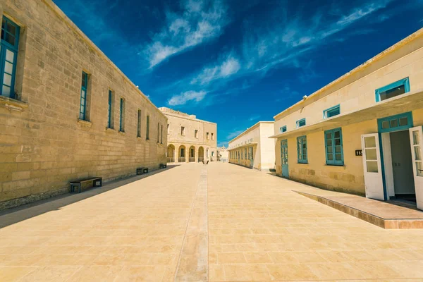Αγίου Angelo φρούριο στην πόλη Vittoriosa, Μάλτα — Φωτογραφία Αρχείου