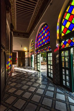Vitray Bahia Sarayı, Marrakesh, Morocco