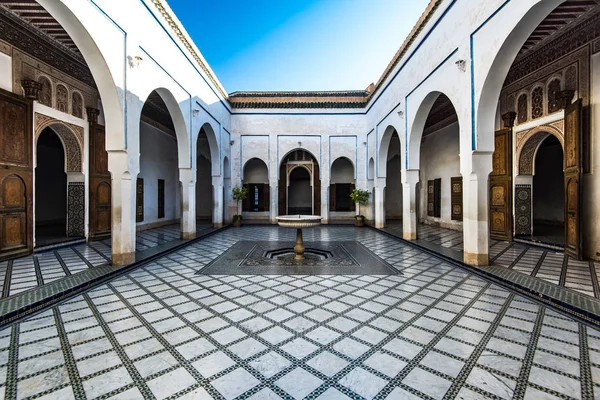Bahia Palace, Fas güzel avlu