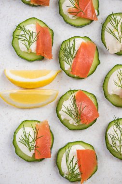 Yaz partisi sağlıklı snack, dekoratif