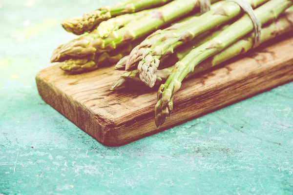Green asparagus close up — Stock Photo, Image