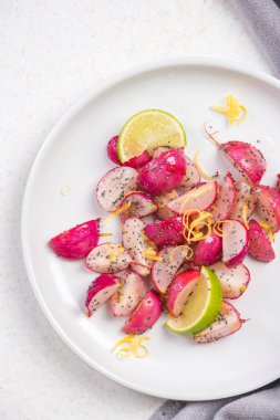 Fried turp ve bok tohum, Bahar diyet