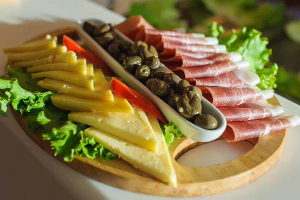 Closeup tradicional de comida montenegrina — Fotografia de Stock