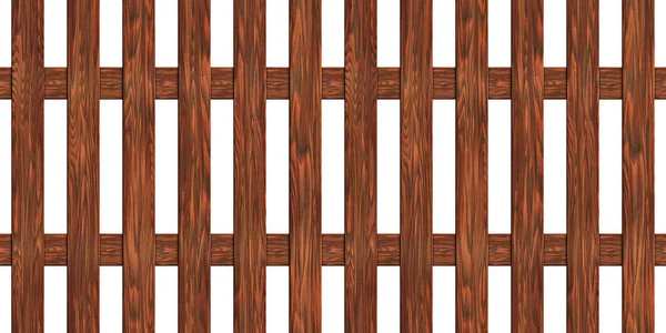 Fence made of boards seamless texture — Stock Photo, Image