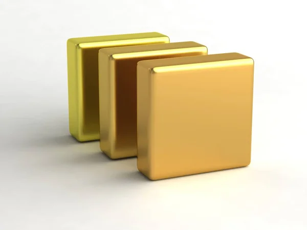 Bloque de carpeta de archivo cubo — Foto de Stock
