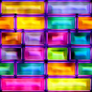 Dikişsiz doku soyut kareler