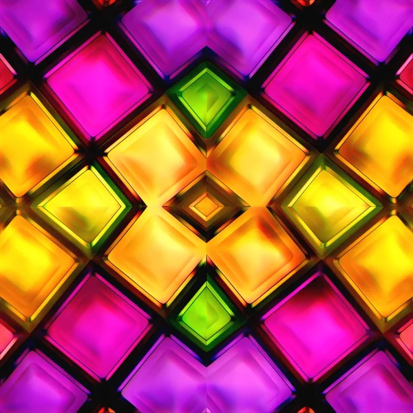 Textura perfecta de formas geométricas brillantes brillantes abstractas — Foto de Stock