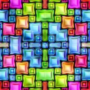 Renkli parlak soyutlama deseninin kusursuz dokusu