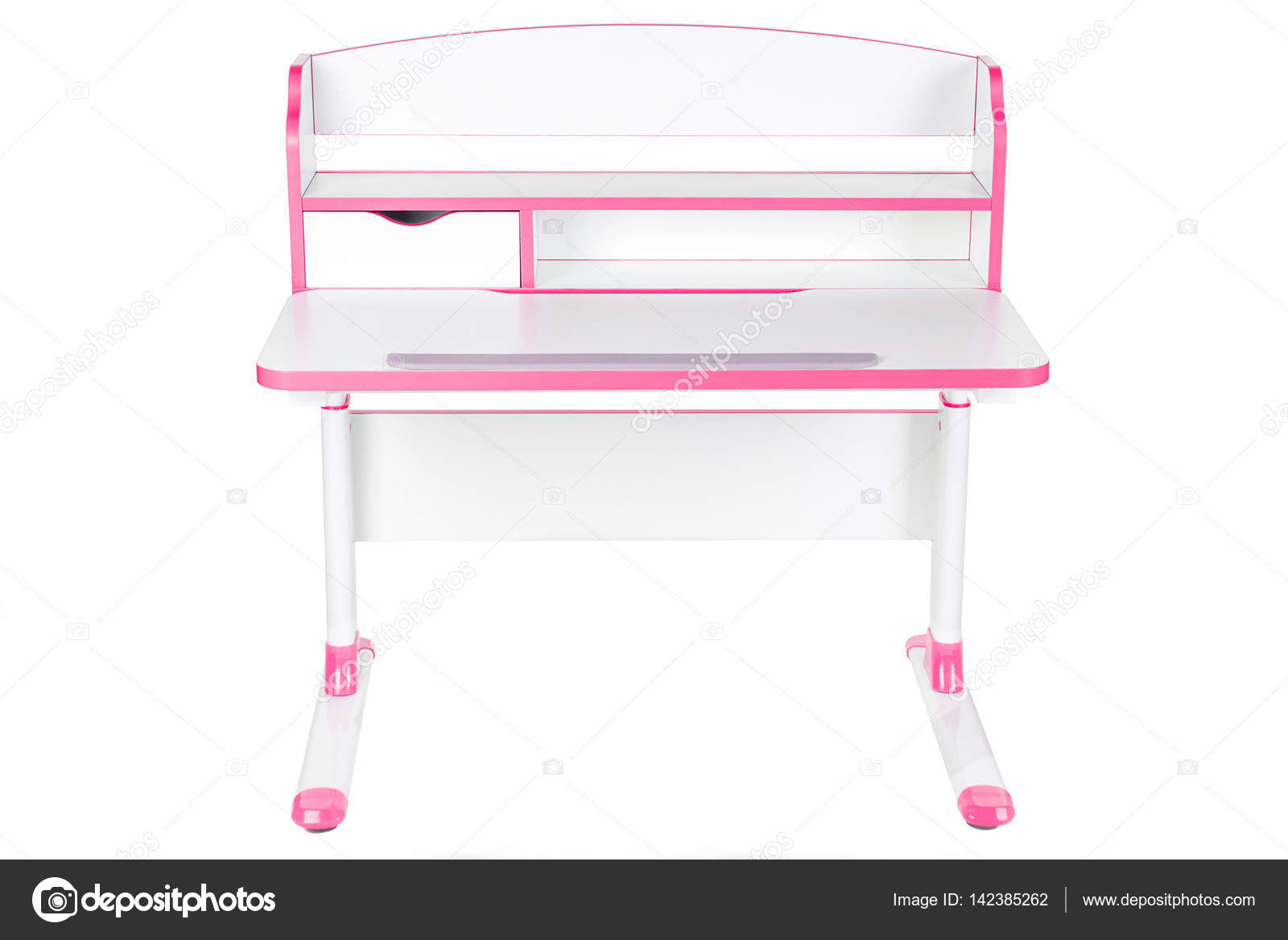 Pink School Desk Stock Photo C Eremey90 142385262