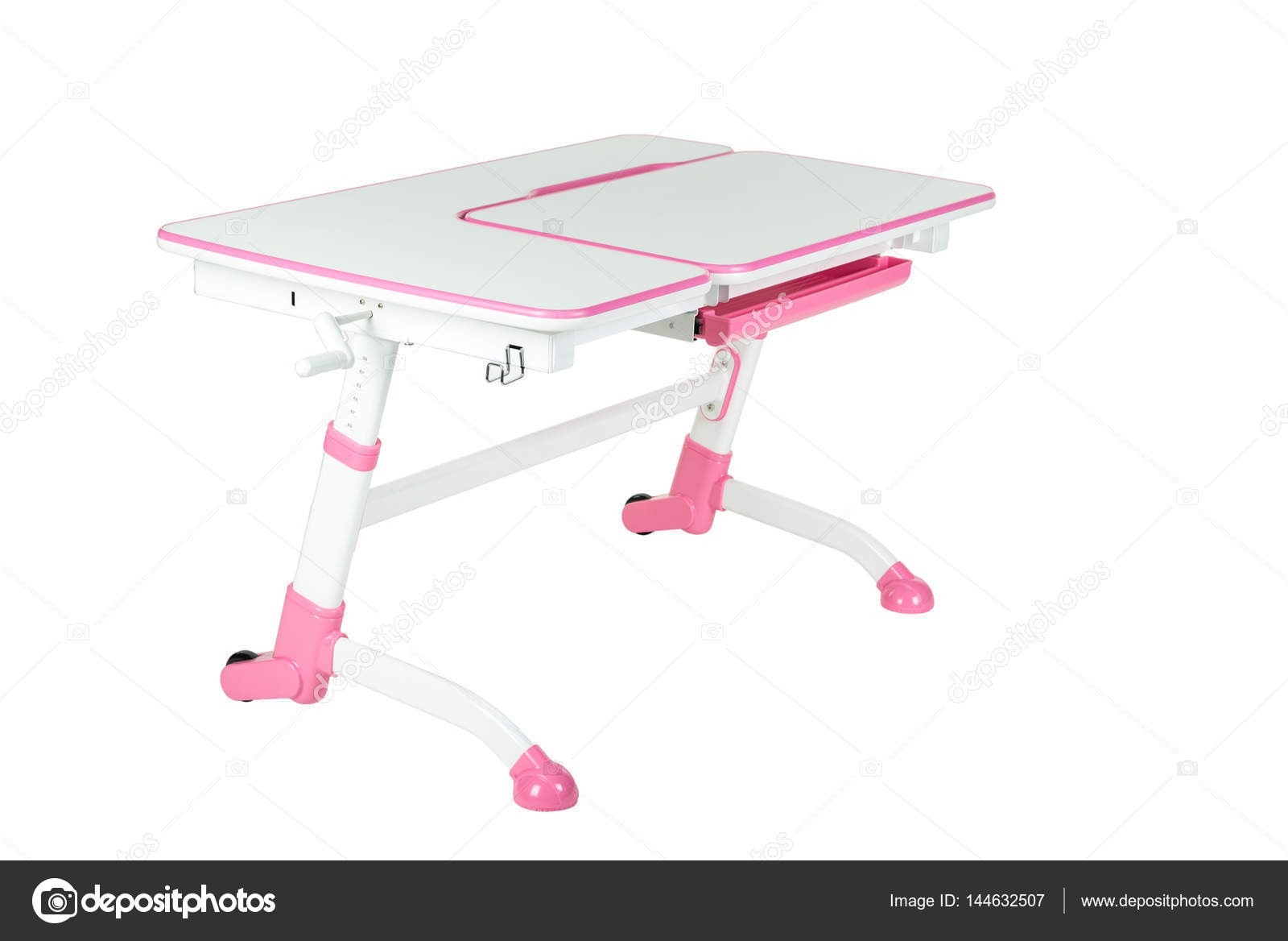 Pink School Desk Stock Photo Eremey90 144632507 Pink School Desk Stock Photo