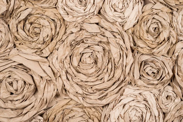 Горизонтальные бумажные цветы — стоковое фото