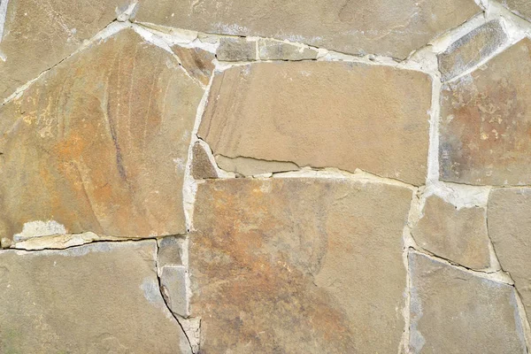 Tło i tekstura Kamień ściana nad całą ramkę. Ramka pozioma — Zdjęcie stockowe