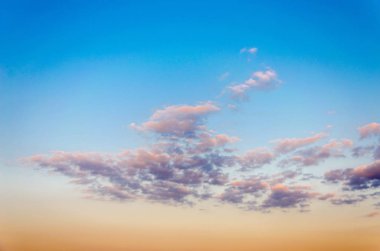 bulutlu gökyüzü doku