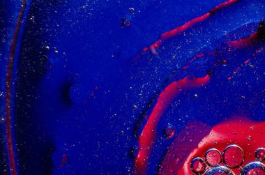 Bütün gövde soyut lekeleri ve damla