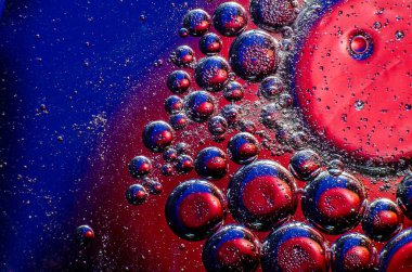 Bütün gövde soyut lekeleri ve damla