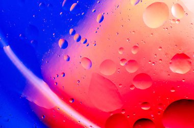 Bütün gövde soyut lekeleri ve damla