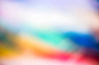 odak içinde çok renkli soyutlama