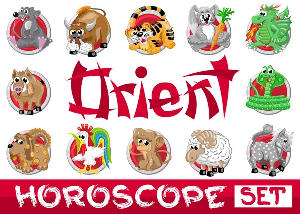 Orient horoscope set
