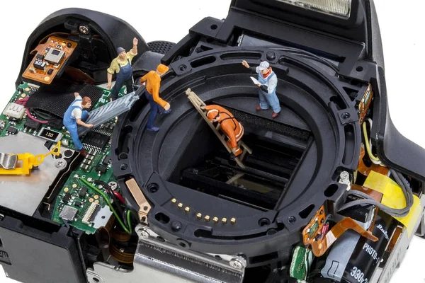 Onarım dijital Slr fotoğraf makinesi