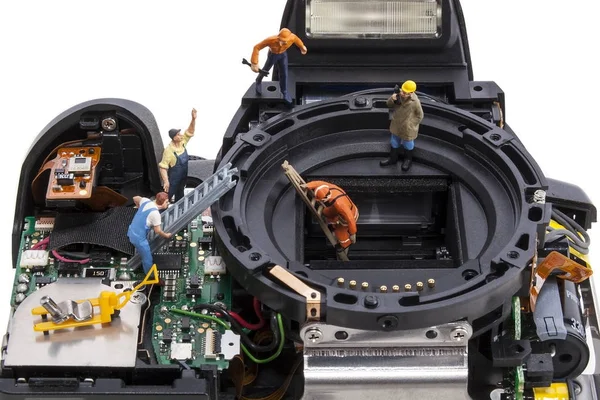 Onarım dijital Slr fotoğraf makinesi