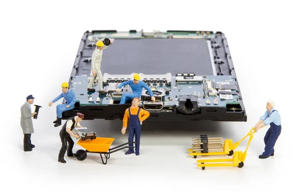 Onarım usb konektörü smartphone içinde