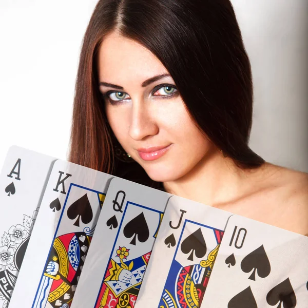 Royal Flush — Stockfoto