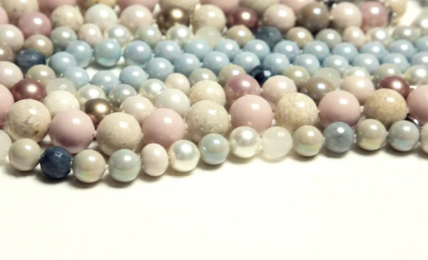 Colored pearls — Stock Photo, Image
