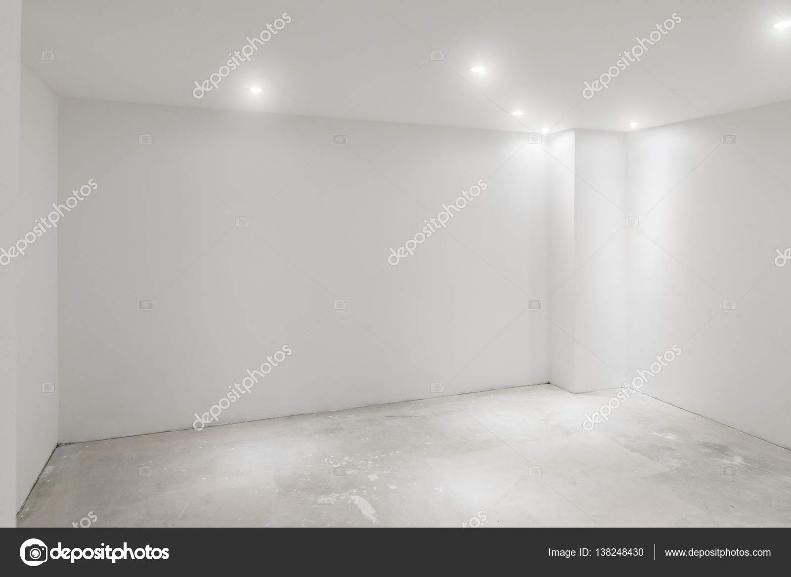 Room With Whitewashed Laminate And Newly Painted Wall Stock Photo Empty Room With Whitewashed Floating Laminate Flooring And Newly Painted White Wall In Background Photo By A Basler