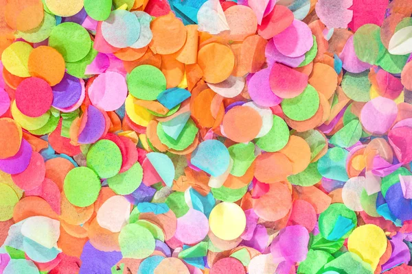 Confetti colorati come modello per la celebrazione e la festa — Foto Stock